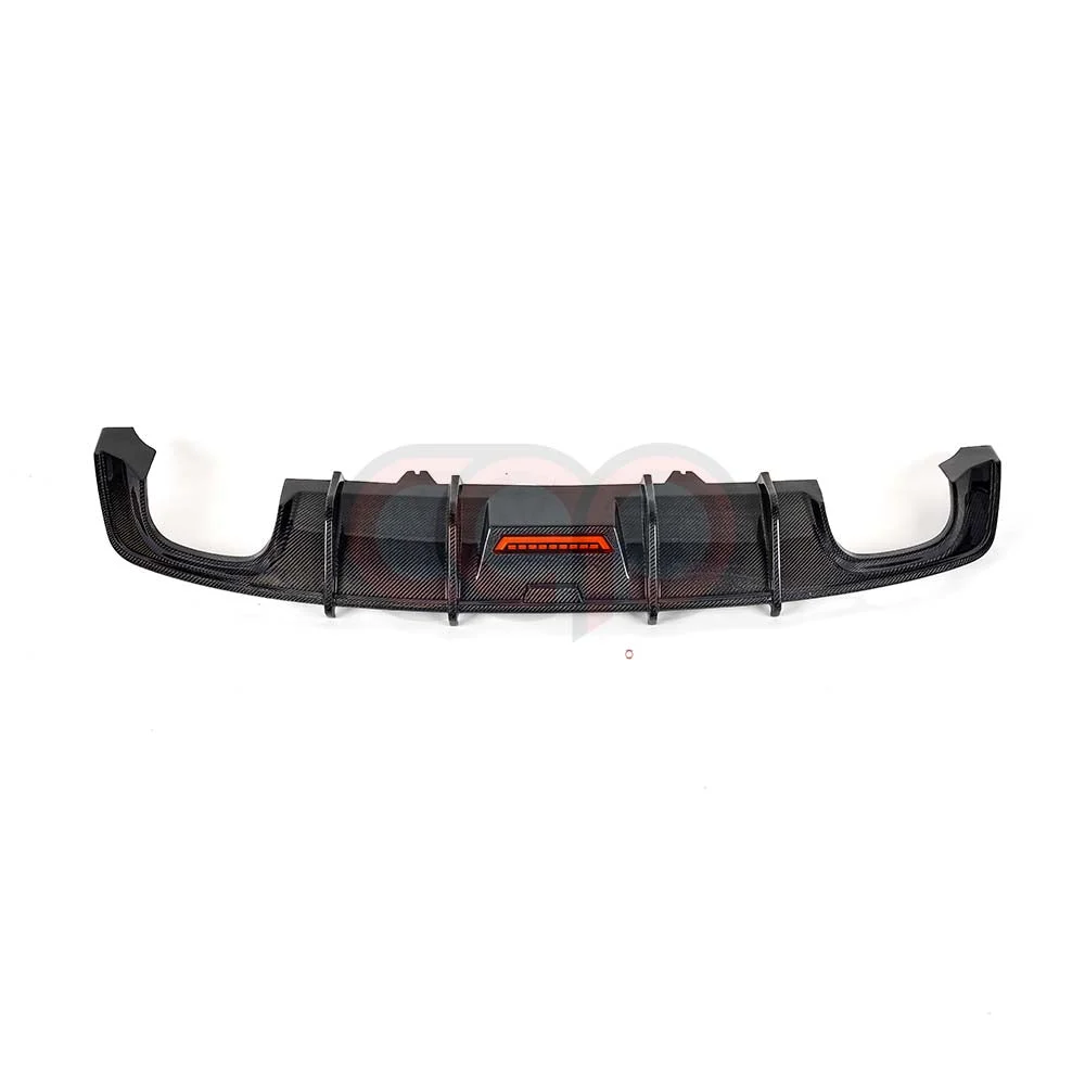2018-2019 B9 Audi A5/S5 - CAP Carbon Fiber Diffuser with LED - V1
