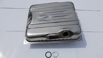 72-74Challenger, Gas Tank, 4 Front Vents Stainless Steel – CHETNK08DS