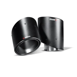 Akrapovic 08-14 Mitsubishi Lancer Evolution Tail Pipe Set (Carbon)