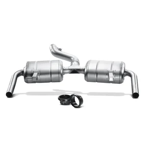 Akrapovic 09-12 Renault Clio III RS 0 Slip-On Line (SS) w/ Carbon Tips