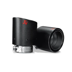 Akrapovic 09-12 Volkswagen Golf GTD (VI) Tail Pipe Set (Carbon)