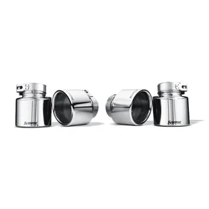 Akrapovic 09-14 BMW X5M (E70) Tail Pipe Set (Titanium)
