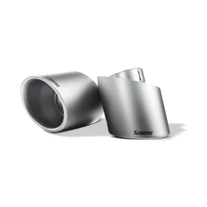 Akrapovic 09-16 Volkswagen Scirocco R Tail Pipe Set (Titanium)