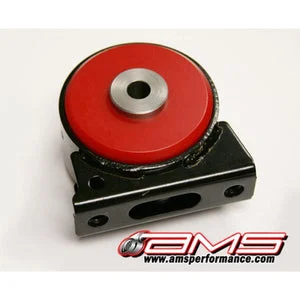 AMS Performance 08-15 Mitsubishi EVO X / Ralliart Front Lower Motor Mount Insert - Red/Race