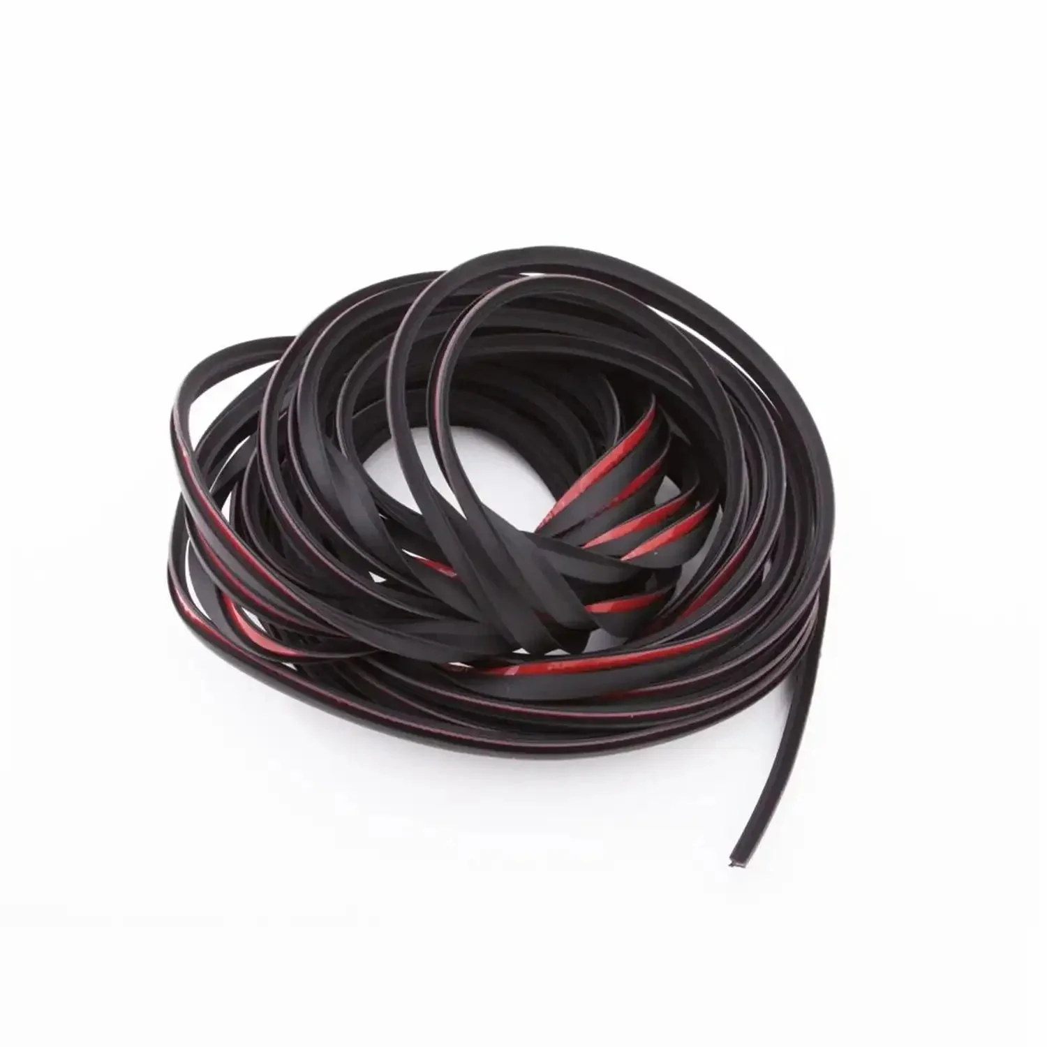 Bushwacker 000048-01 - Fender Flare Replacement Edge Trim 12 ft. Roll Hollow Wiper Style