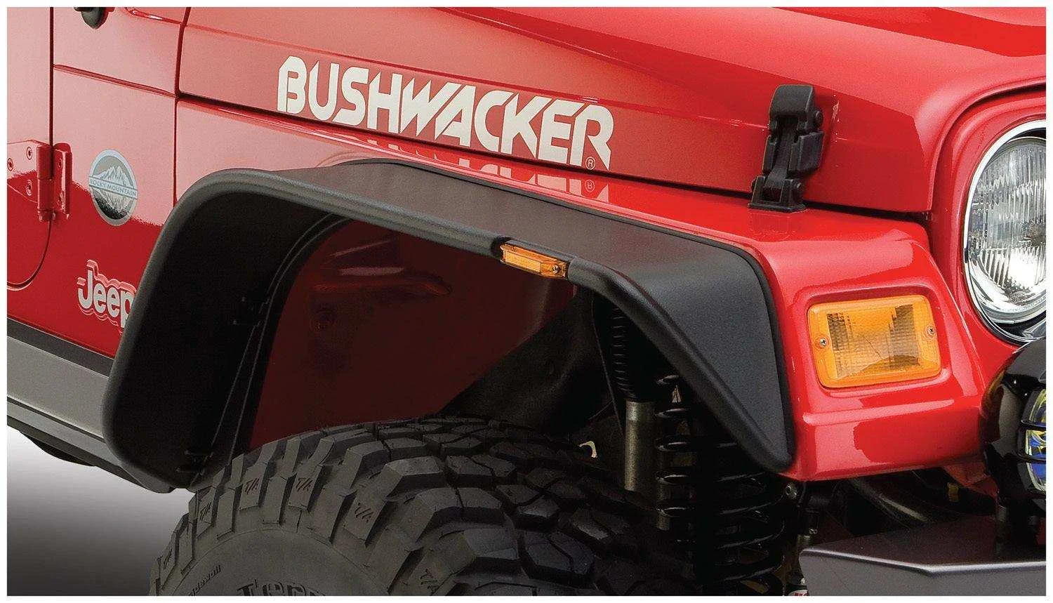 Bushwacker 10055-07 - Flat Style Fender Flares