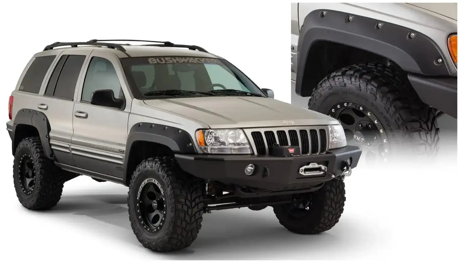 Bushwacker 10071-07 - Cut-Out, Fender Flares