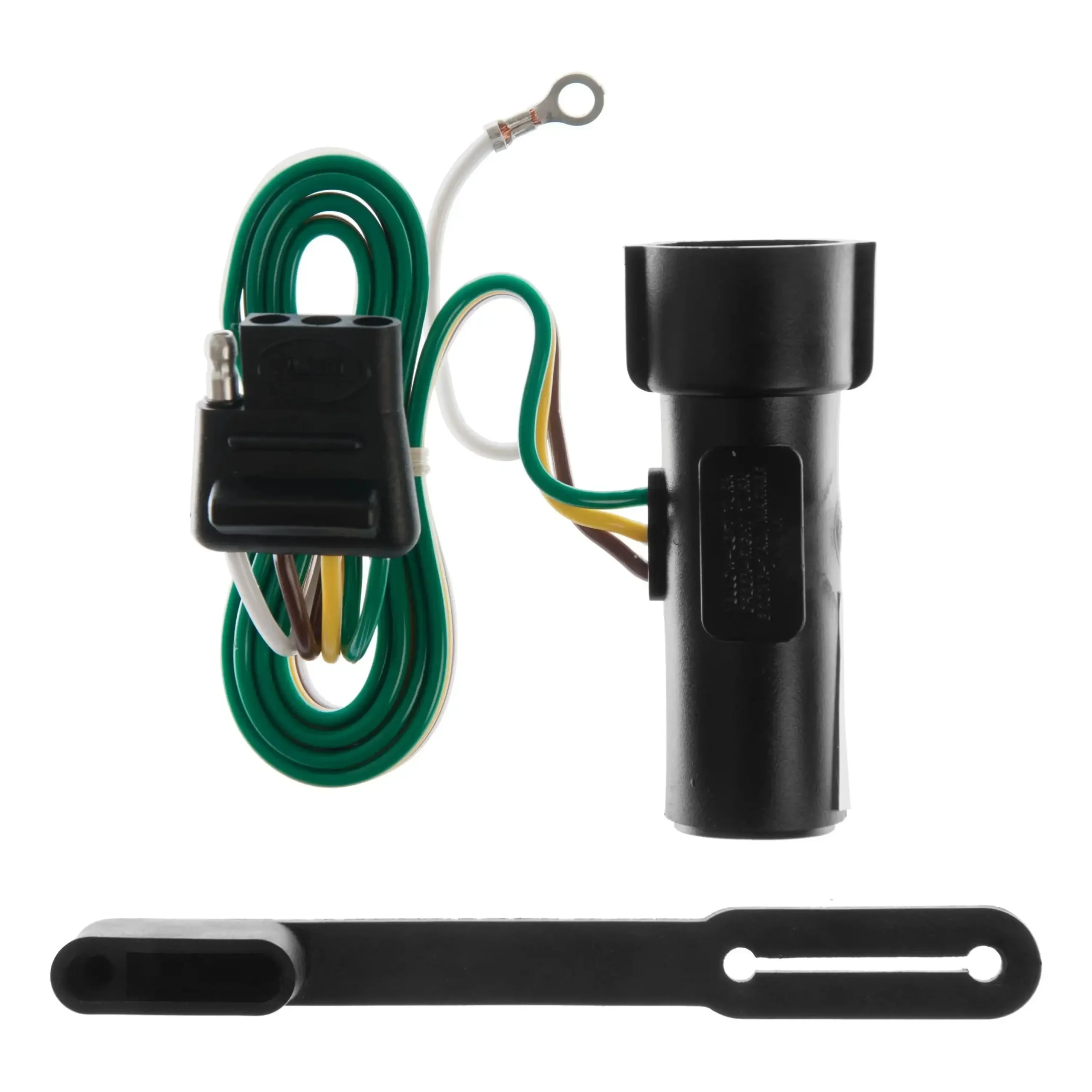 CURT 55313 - Custom Wiring 4-Way Flat Output Select Ford Bronco F100 F-150 F-250 F-350
