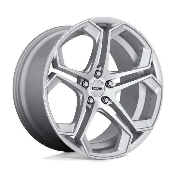 Foose F170 Impala 20X10.5 5X115 20mm Gloss Silver Machined