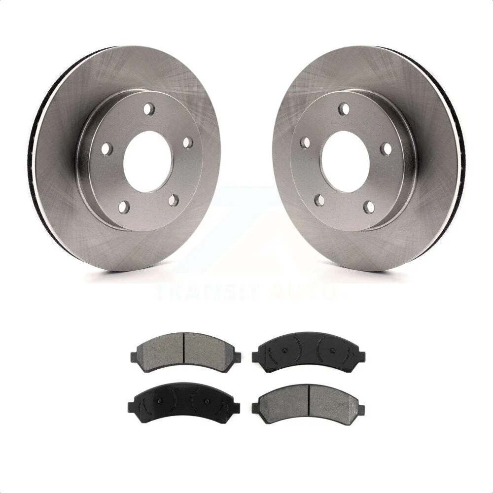 Front Disc Brake Rotors And Semi-Metallic Pads Kit For 1997-1997 Chevrolet Blazer GMC Jimmy 4WD K8S-100002