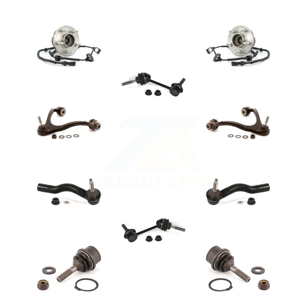 Front Wheel Bearing Hub Assembly/Control Arm Kit 2003-2011 Ford Crown Victoria & Lincoln Town Car & Mercury Grand Marquis Marauder K7TPA-7111082