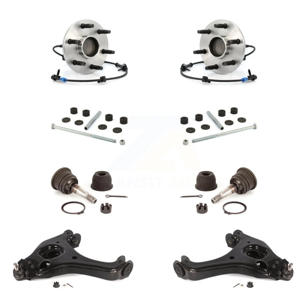 Front Wheel Bearing Hub Assembly/Control Arm Kit 2005 Chevrolet Silverado 1500 K7TPA-7109691