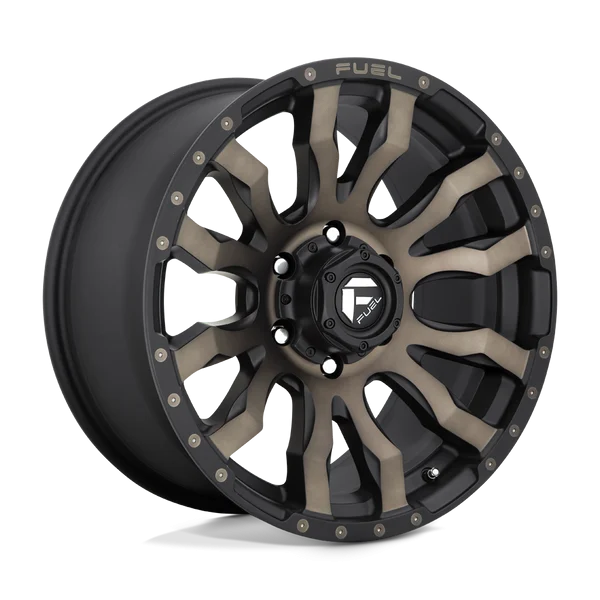Fuel Offroad D674 Blitz 17X9 6X139.7 -12 mm Matte Black Double Dark Tint
