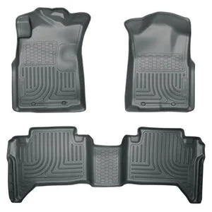 Husky Liners 05-13 Toyota Tacoma WeatherBeater Combo Grey Floor Liners