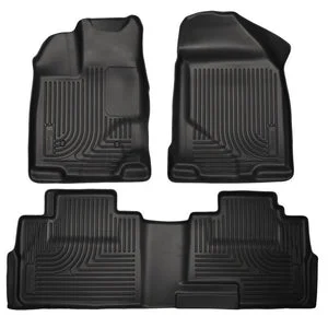 Husky Liners 07-13 Ford Edge / 07-13 Lincoln MKX Weatherbeater Black Front & 2nd Seat Floor Liners