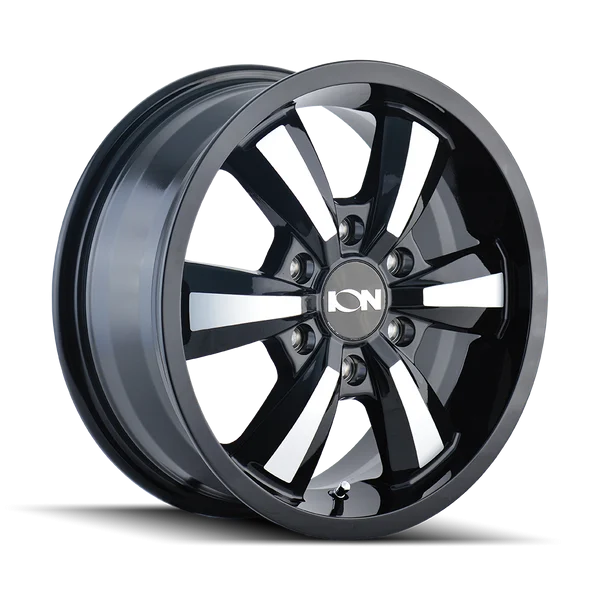 ION Alloy 103 16X6.5 6X130 45mm Black And Machined