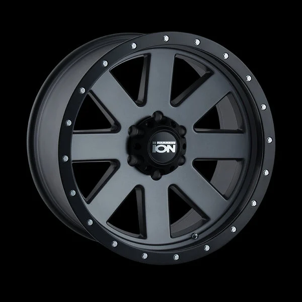 ION Alloy 134 20X10 5X127 -19mm Matte Gunmetal