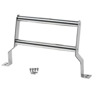 Kentrol 87-06 Jeep Wrangler TJ/YJ Grill Guard - Polished Silver