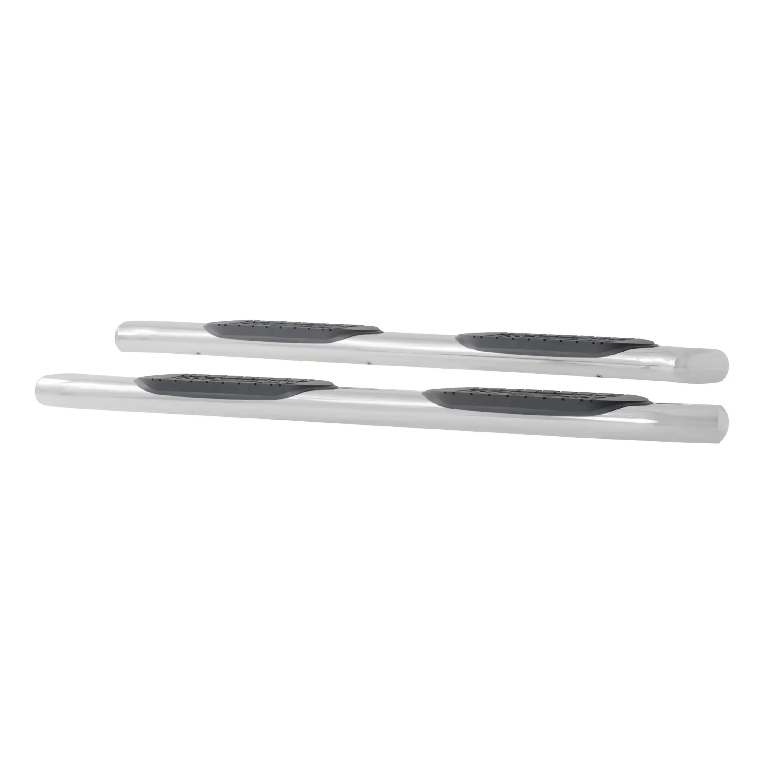 LUVERNE 240712 - 6 Inch Nerf Bars (Oval Tubular Polished Stainless Steel) 1 Pair
