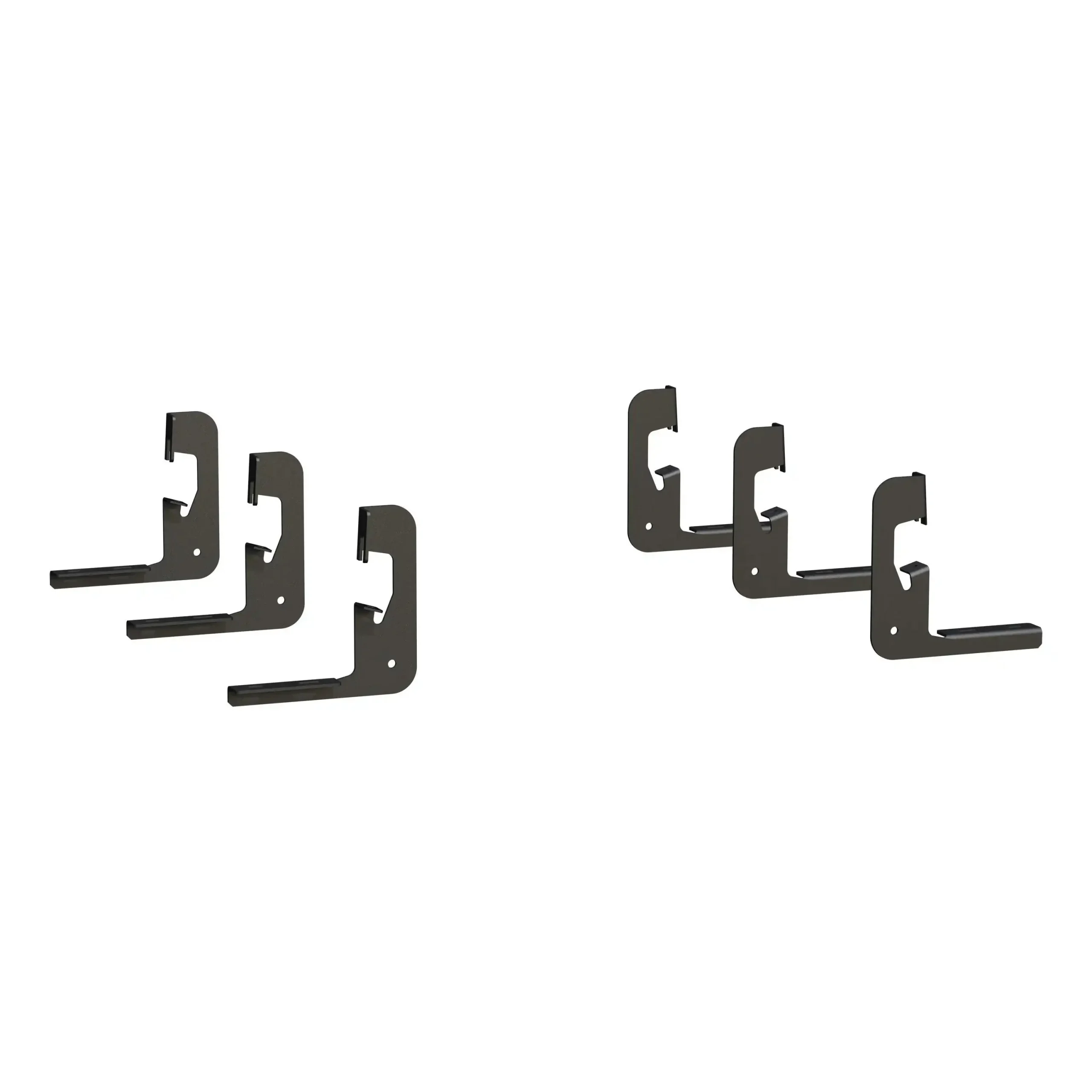 LUVERNE 277078-400713 - Regal 7 Black Stainless 78 Oval Steps, Select Silverado, Tahoe, Sierra, Yukon