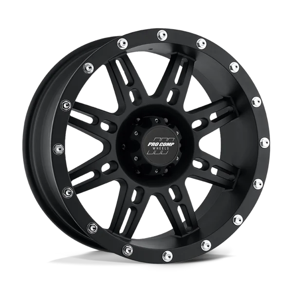 Pro Comp PA31 Stryker 17X9 6X139.7 -6mm Flat Black