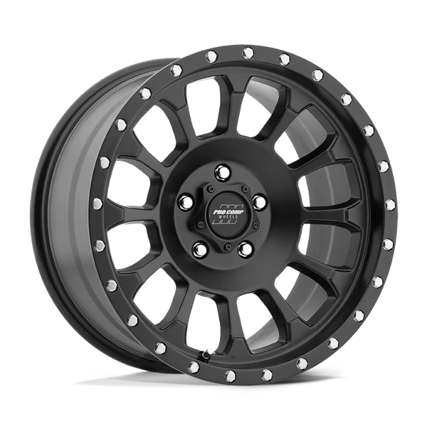 Pro Comp PA34 Rockwell 18X9 8X165.1 0mm Satin Black