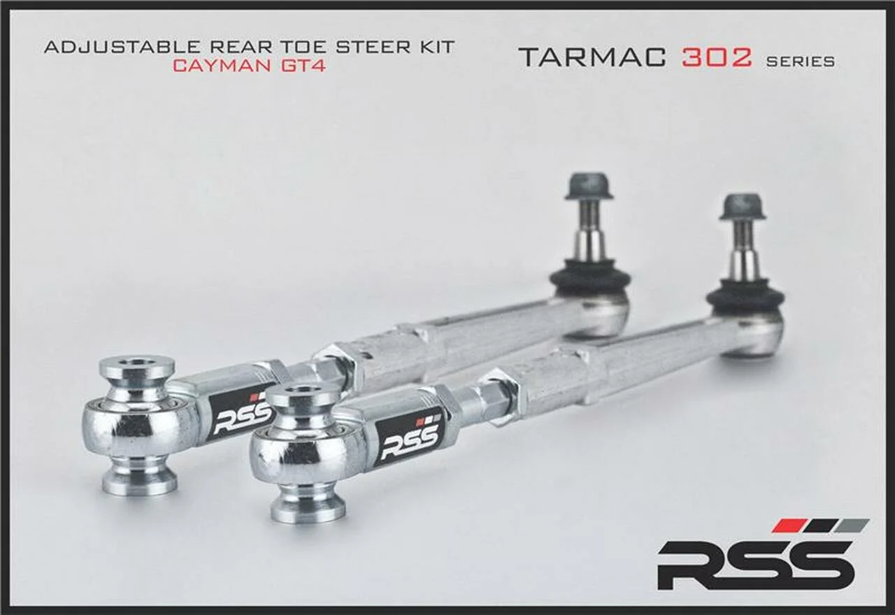 RSS 302 Rear Adjustable Toe/Bump Steer Kit - Porsche 981 GT4